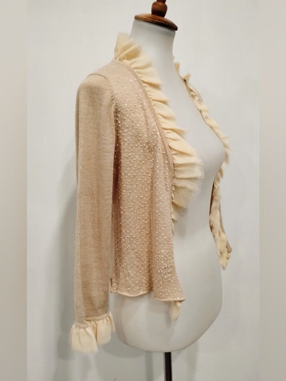 REMAIN OPEN STYLE BEADED SWEATER NWOT